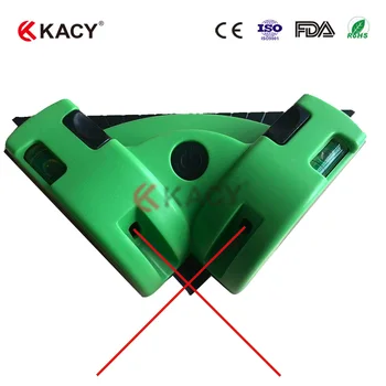 

KACYTOOLS 1PC Right Angle 90 degree Vertical Horizontal Laser Line Projection Square Level Laser leveling