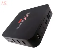 10pcs MXQPRO Rockchip RK3229 Quad core Smart Android7.1 LIVE TV Streaming Box 1GB DDR 8GB ROM MediaHub 1200+ live tv 1000+ VOD