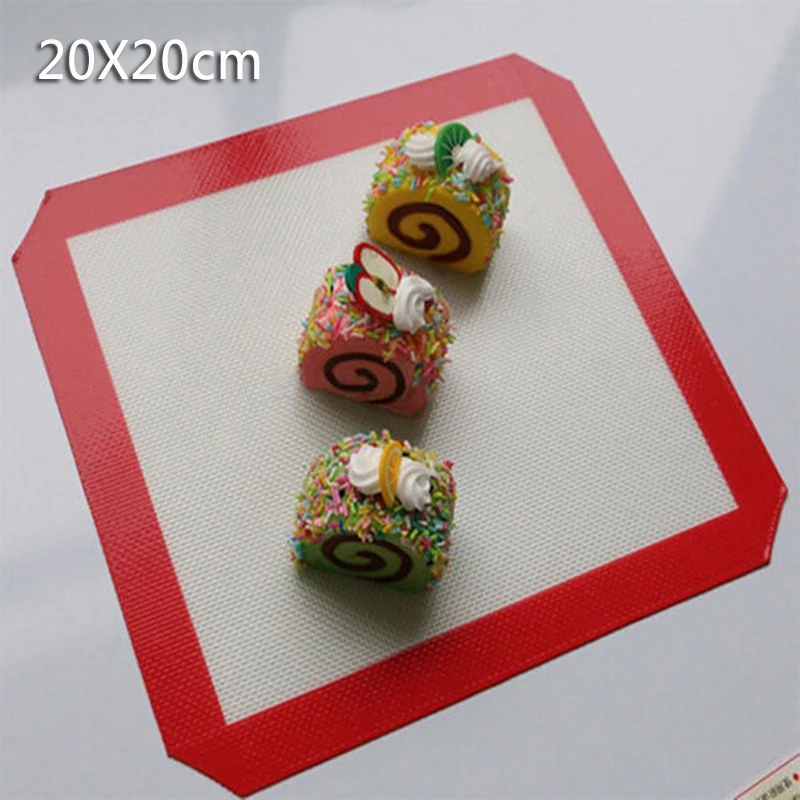 Baking Mat Oven Tray Sheet Non-stick Silicone Baking Pad For Kitchen Cake Cookie Baking Mat Oven Tray Sheet Non-stick Silicone Baking Pad For Kitchen Cake Cookie