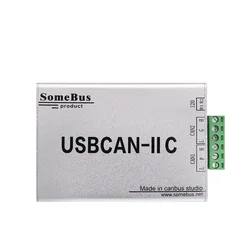 Analyseur de Bus Can Usbcan – C avec logiciel, testeur d'analyse et de diagnostic, décodeur Compact et Portable 