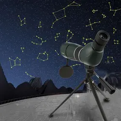 15-45X60 мм телескоп HD монокуляр открытый кемпинга высокой Мощность телескоп компактный Зрительная труба птица часы с крепление штатива