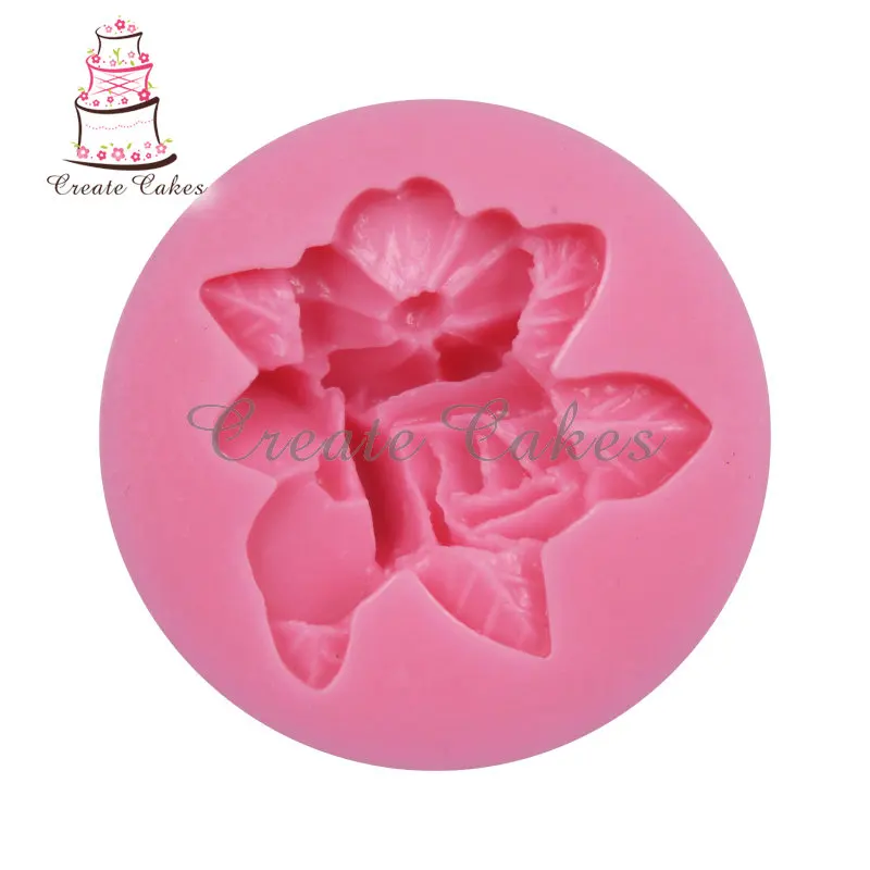

3 Daisy Silicone Mould Candy Cookie Cake Decorating Mold Jello Chocolate Cartoon Figure Making Molds SM-342