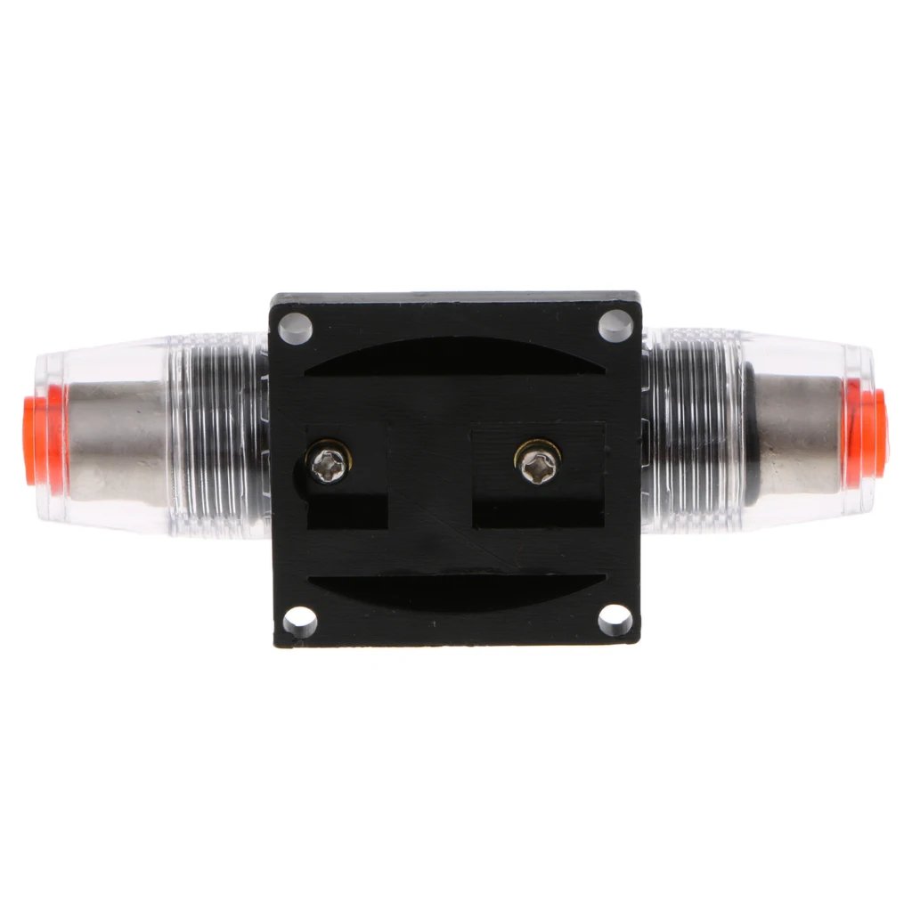 Universal Car Stereo Audio 12V/24V/32V 10AMP 15AMP 60AMP 80AMP 100AMP In-Line Manual Reset Circuit Breaker