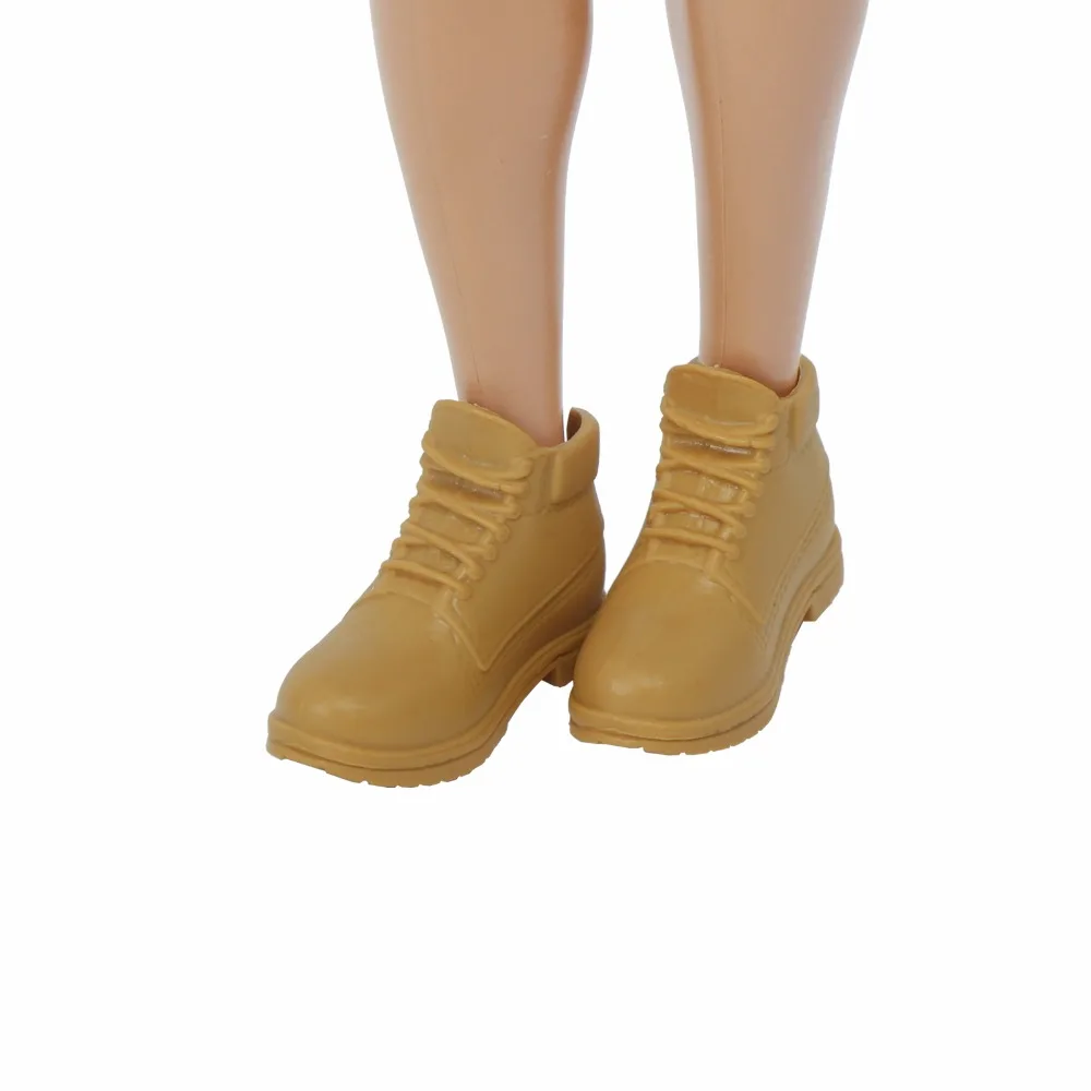 1 пара, высококачественные мужские кукольные туфли для куклы Барби, друг Кен, повседневная обувь на плоской подошве, Спортивная Обувь Аксессуары для кукол игрушки