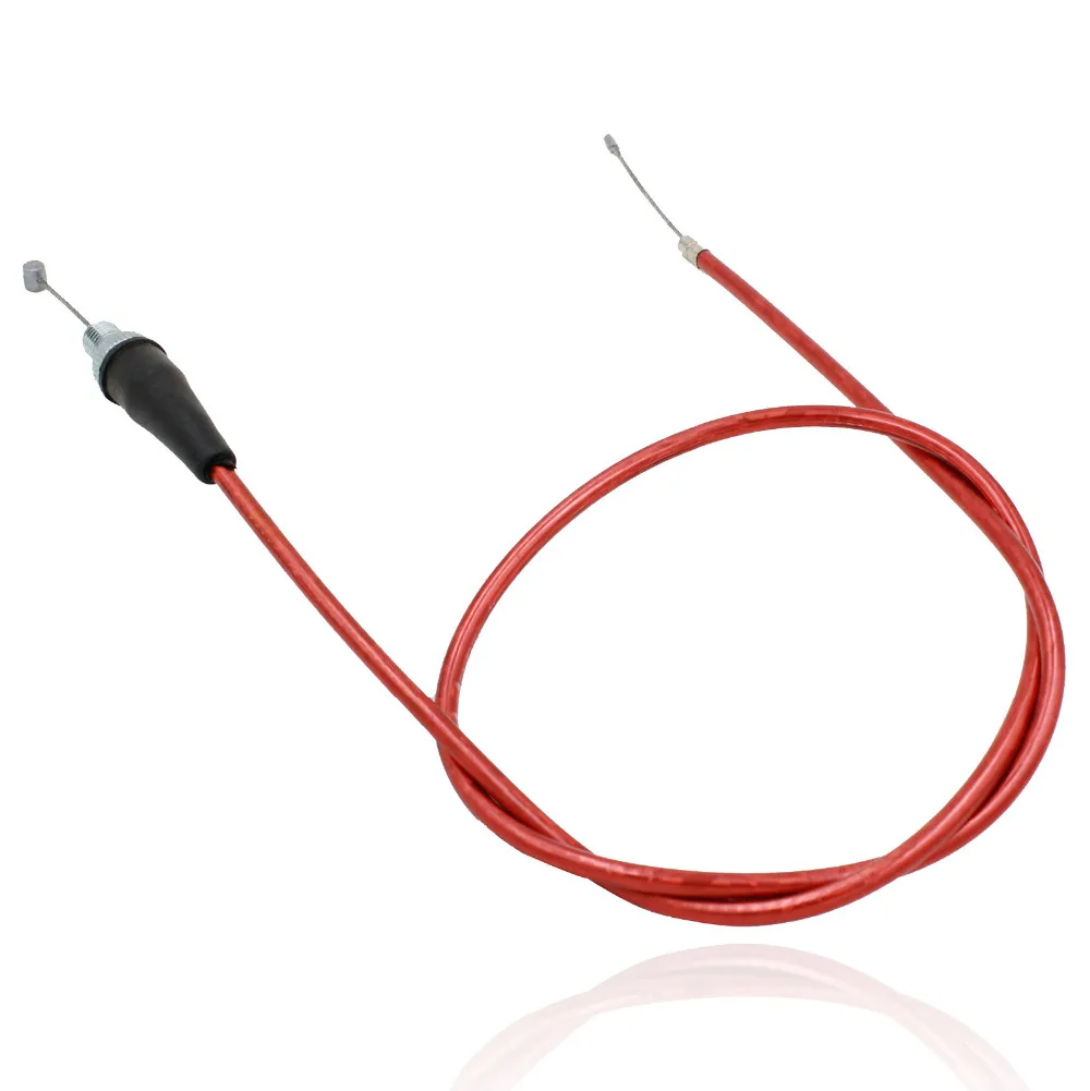New 90cm Red Universal Throttle Accelerator Cable For 90cc 110cc 125cc