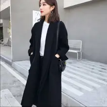 Осенне-зимняя обувь сплошной цвет поддельные два вязать шить шерсть ветровка s384