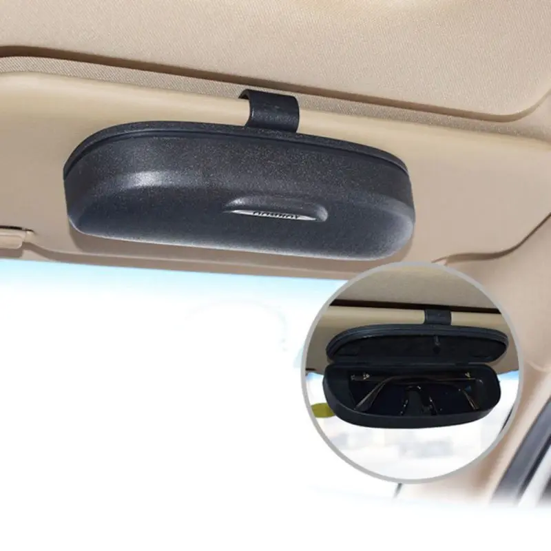 2019 Универсальный автомобильный солнцезащитный козырек очки солнцезащитные очки квитанция клип автомобильный футляр для очков