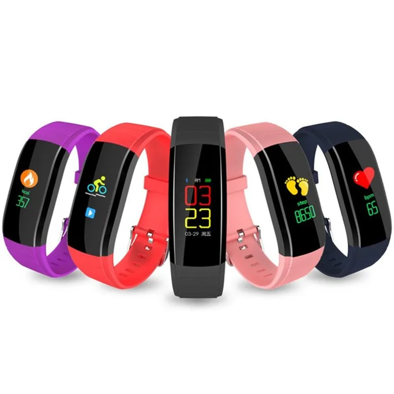 

Smart Watch Pedometer IP67 Waterproof Fitness Tracker Hang Up Call Reminder Sports Bracelet Smartwatch Connect Android IOS