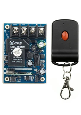 

New DC12V 24V 36V 48V 1CH RF Wireless Remote Control Switch System transmitter & receiver relay Receiver Smart Home Switch