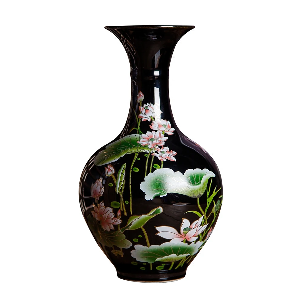 Керамическая ваза Jingdezhen украшение для гостиной Цветочная композиция