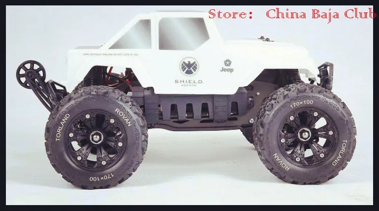 4WD Baja torlnd EV4 1:8 бесщеточный Электрический пульт дистанционного Управление Monster Truck