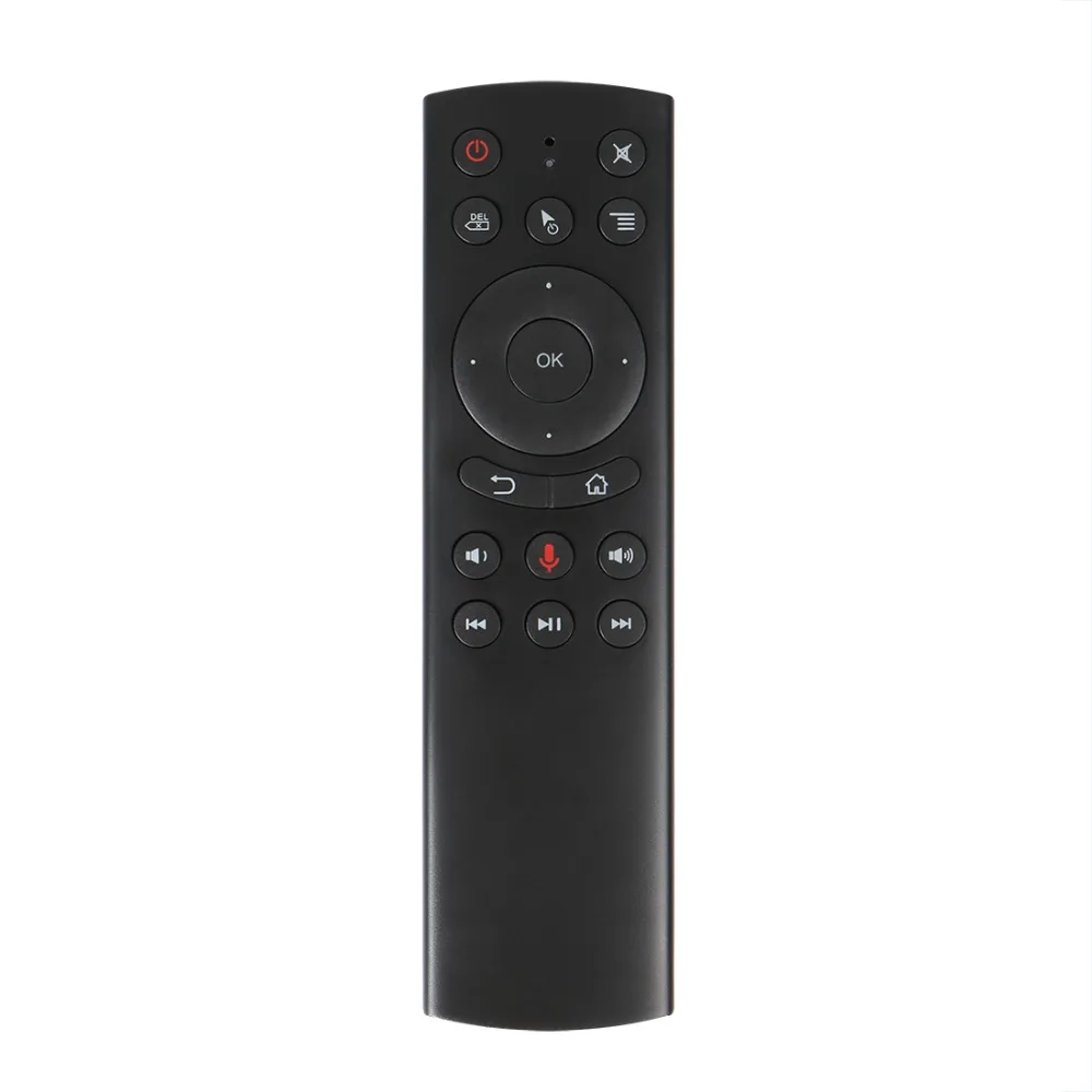 

G20 2.4G Wireless Air Mouse Gyro Voice Control Sensing Universal Mini Keyboard Remote Control For PC x96mini T9 Android TV Box