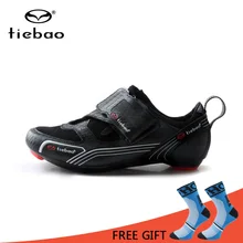 TiebaoTriathlon/Профессиональная обувь для велоспорта; дышащая обувь для шоссейного велосипеда; Спортивные Гонки; обувь для велосипеда; sapatilha ciclismo