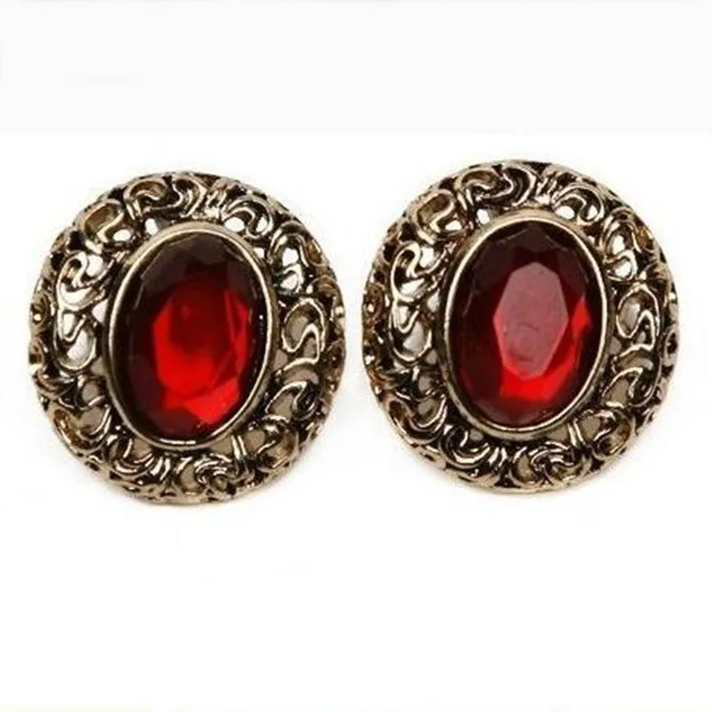 New Design Retro earrings Wholesales Fashion All Matching Red black