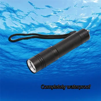 

T6 Glare Diving Flashlight Portable Torch Flashlight Charging LED Diving Light Waterproof Small Flashlight Lanterna 40JUN11