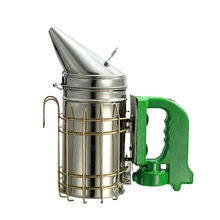 Electric Stainless Steel Bee Smoke Fog Transmitter Aerator Pot for Beekeeping Tool of Apiculture Fog Smoke Sprayer