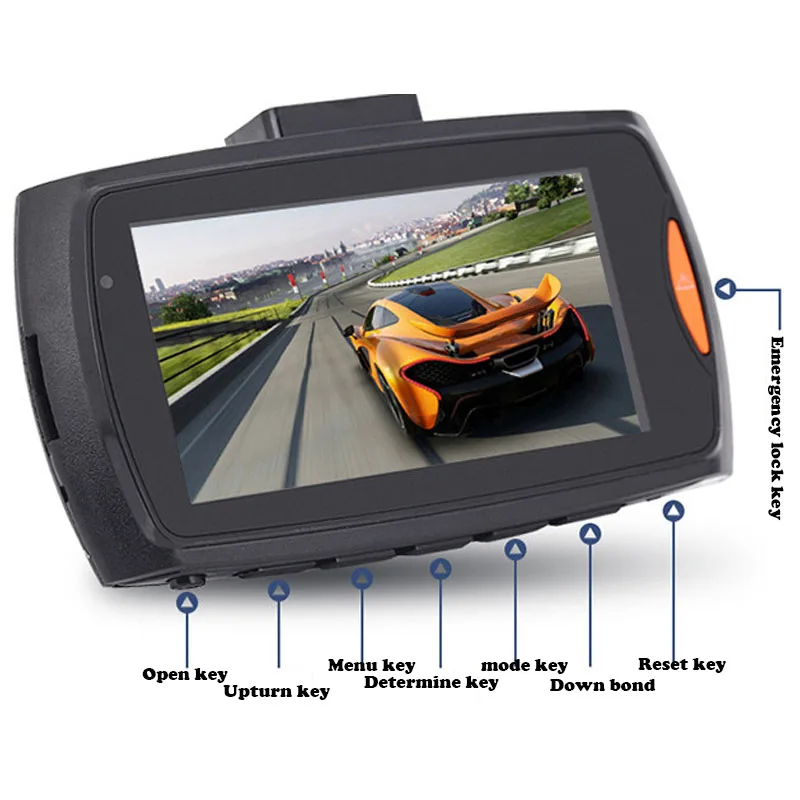 Авто 1080p Высокое разрешение ночного видения автомобиля страховка тире камера
