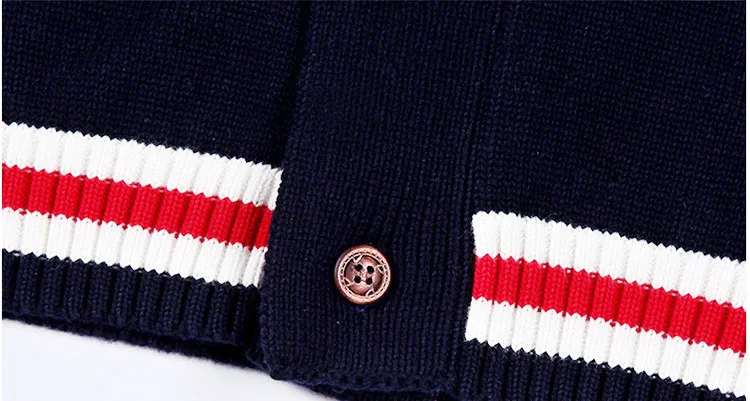 Школьная форма для мальчиков и девочек, детские осенне-зимние свитера вязаный кардиганы, Костюмы Школьная одежда для студентов