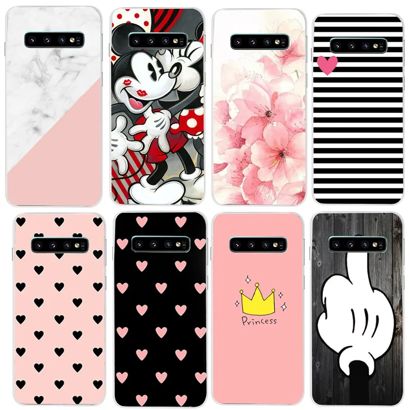

For Samsung Galaxy S10 Case S10Plus Case Silicone TPU Cover Phone Case On For Samsung S10 Lite S8 S9 A7 A8 Plus 2018 Case Soft