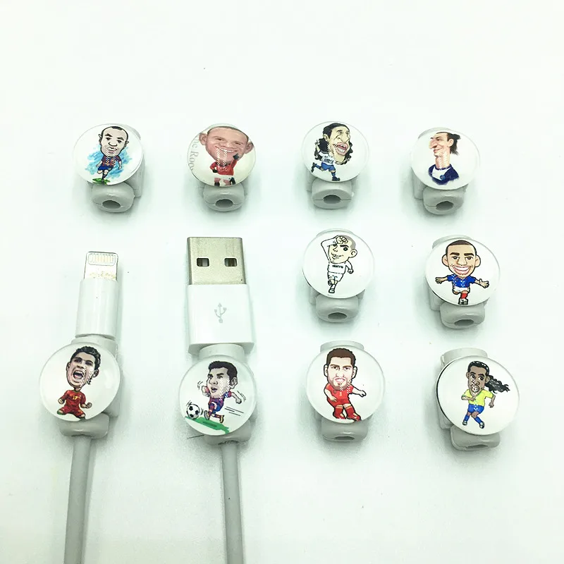 

10pcs Animal USB Cable Protector Cable Organizer Data Line Management Charging Protection Cable Winder For iPhone iPad