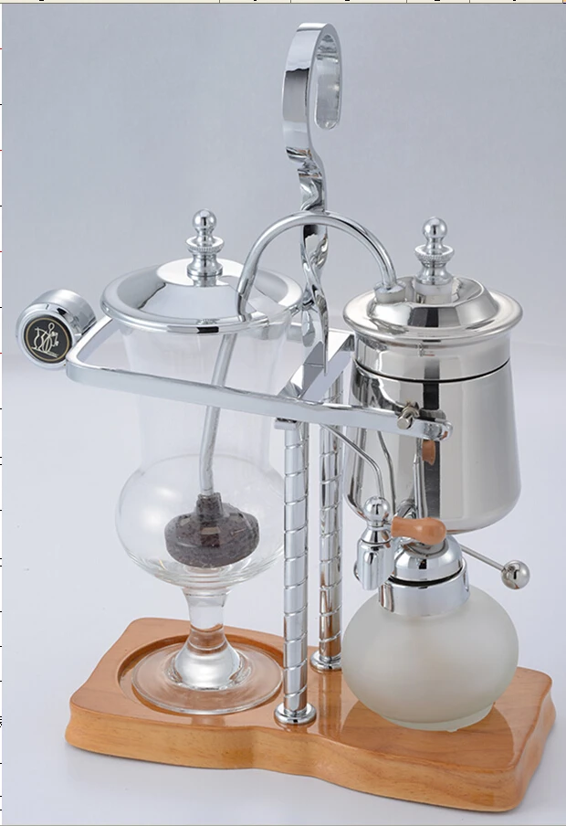 Rose gold Belgium Royal Balance Syphon Coffee Maker/espresso coffee