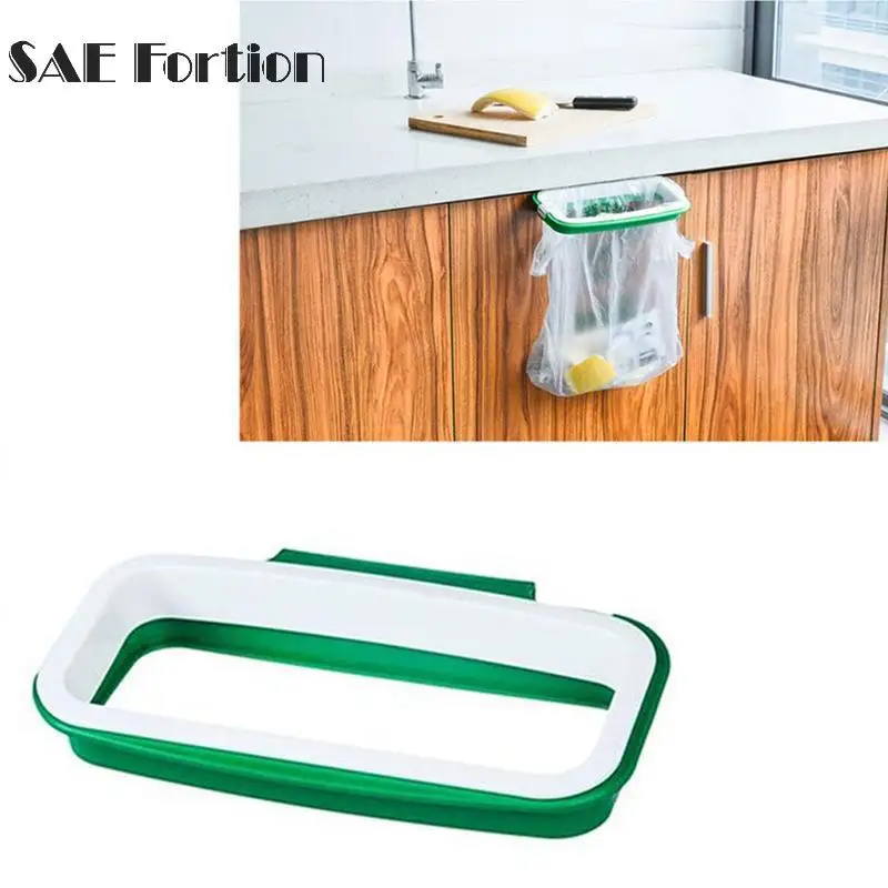 1 Pcs Trash Can Bracket Kitchen Cleaning Tools Can Hang Type Kitchen