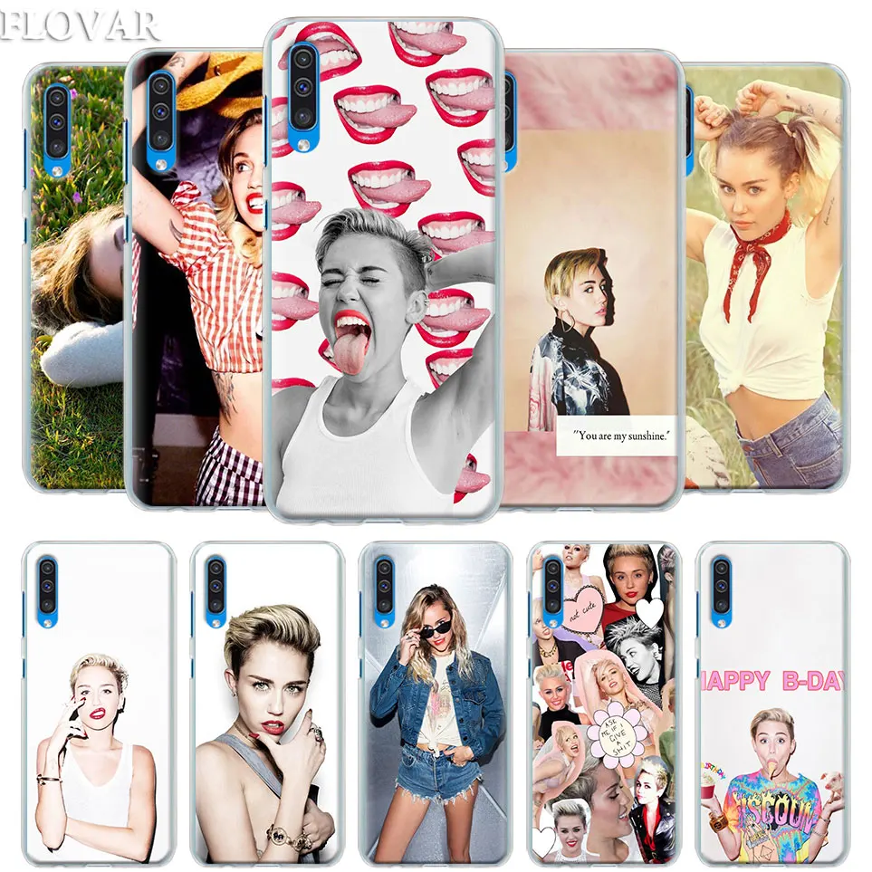 

Miley Cyrus Case Cover for Samsung Galaxy A30 A40 A50 A70 A6 A8 Plus A7 A9 2018 M30 Phone Case Coque