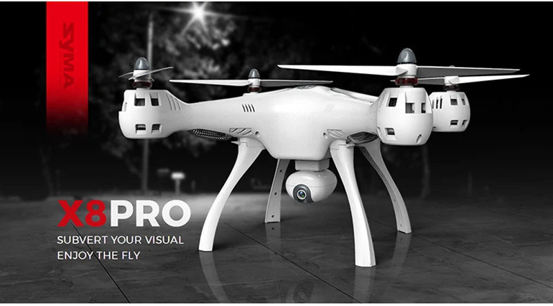 SYMA X8PRO gps Дрон RC Квадрокоптер с Wifi 720P HD камера FPV Профессиональный Квадрокоптер X8 Pro RC вертолет может добавить 4K камеру