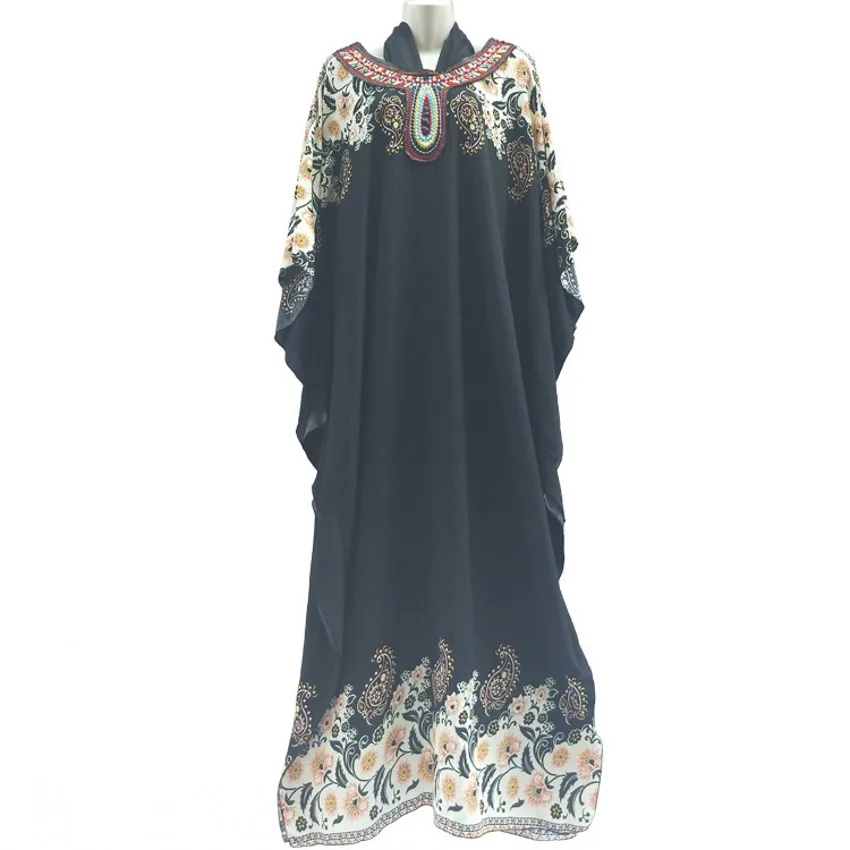 

2019 Spring Summer African Clothes For Women Long Print Stripe Pattern Elastic Maxi Dresses Bazin Print Dashiki Dress For Lady