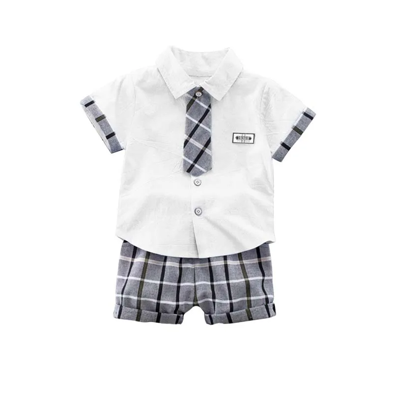 Baby Boy Clothes Summer 2019 Newborn Baby Boys Clothing Set Cotton Baby Clothes Suit (Shirt + Pants) Kids Baby Clothing Set