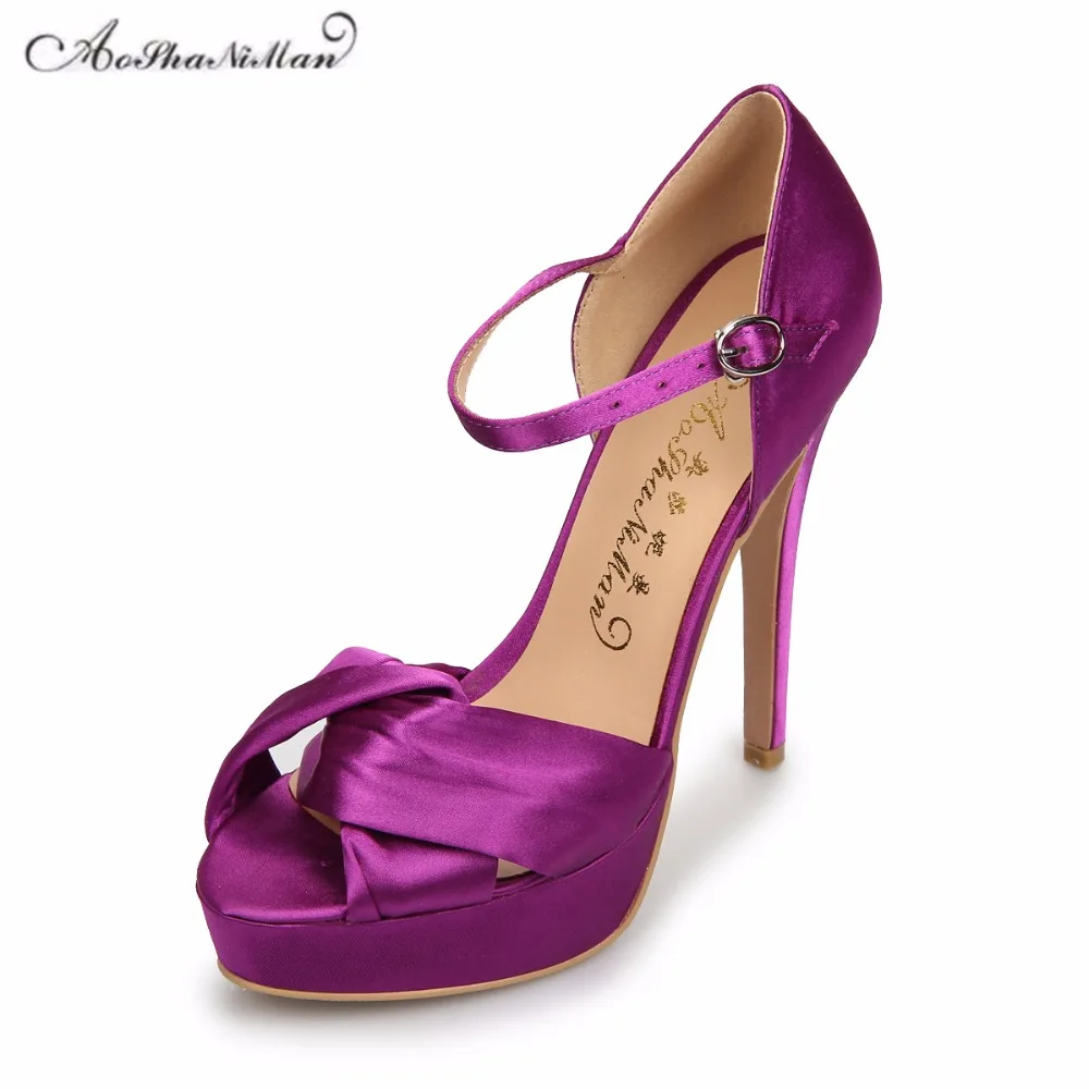

2019 summer brand design women platform sandals 4 colors Fashion thin heel summer shoes for woman sexy party pumps 34-42