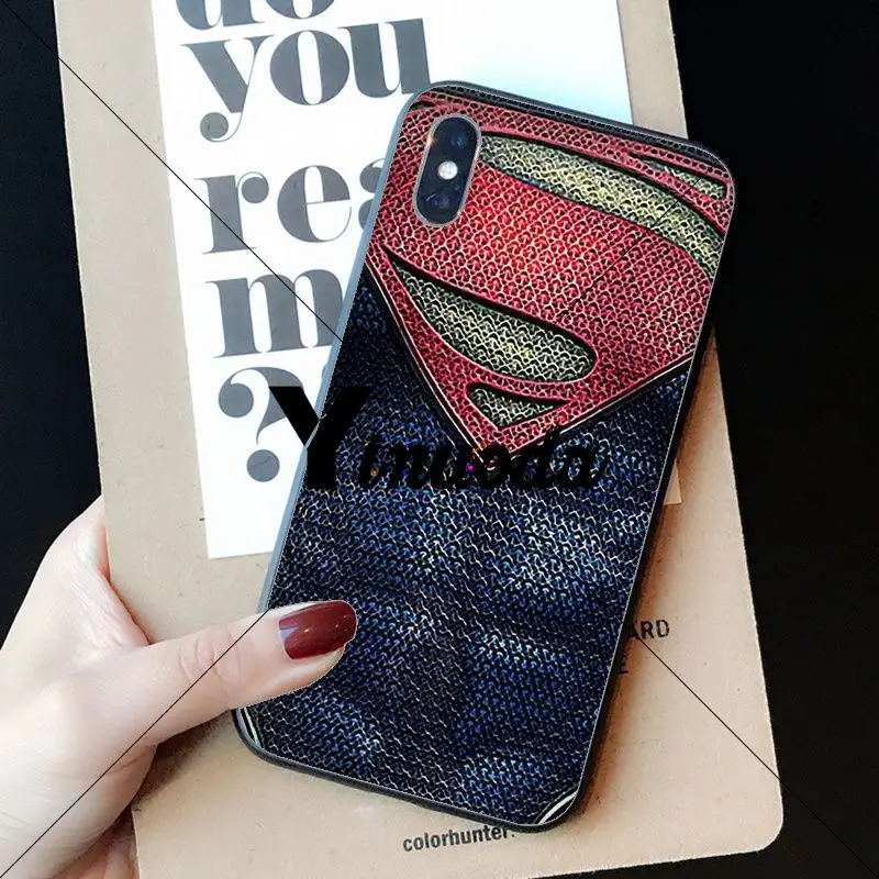 Yinuoda Deadpool Iron Man Marvel Avengers Phone Case cover Shell for Apple iPhone 8 7 6 6S Plus X XS MAX 5 5S SE XR Cellphones