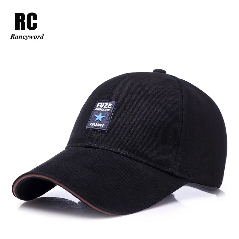 

[Rancyword] Cotton Baseball Cap Men Women Cap Hats Outdoor Caps Factory Direct Adjustable Solid Baseball Caps Unisex RC2025