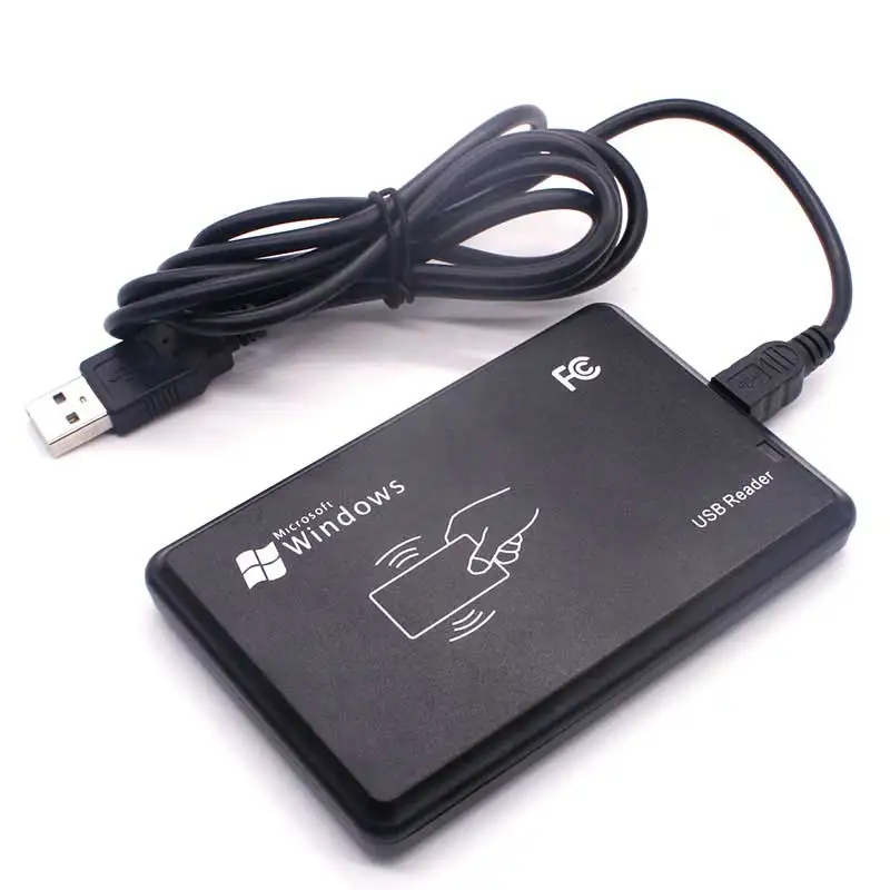 ABS Материал RFID Контроль доступа с картой EM ID ридер/писатель поддержка частоты 125