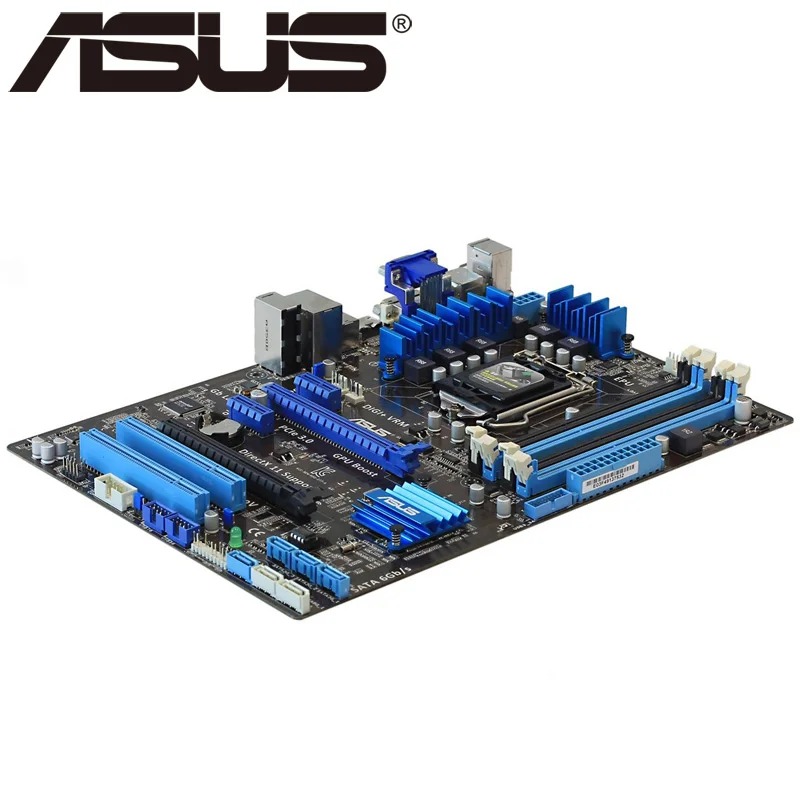 ASUS Z77 A настольная материнская плата Socket LGA 1155 i3 i5 i7 DDR3 32G ATX UEFI BIOS оригинальная б/у в