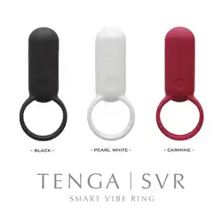 Новый TENGA SVR черный кармин белый usb зарядка водонепроницаемый тихий вибро Кольцо Вибратор стимулирующий член сексуальный магазин