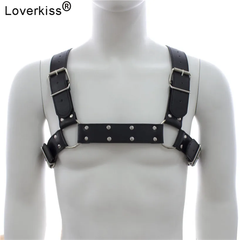 Loverkiss HUmnk Фетиш корсет раб БДСМ набор для мужчин гей искусственная кожа бондаж