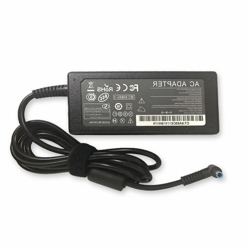 Basix Genuine19.5V 3.33A 65 Вт адаптер переменного тока зарядное устройство Блок питания для ноутбука hp адаптер павильон 15 Envy 17 зарядное устройство