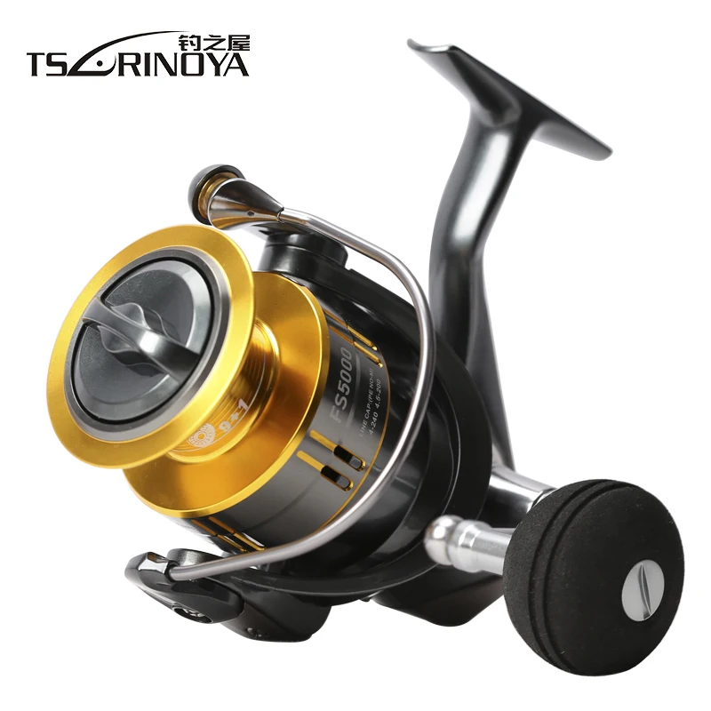 Tsurinoya FS4000 FS5000 10BB 5,2: 1 Макс тяга 11 кг рыболовная приманка для спиннинга катушка соленой воды Рыболовная катушка колесо для троллового лова джиггинг катушка