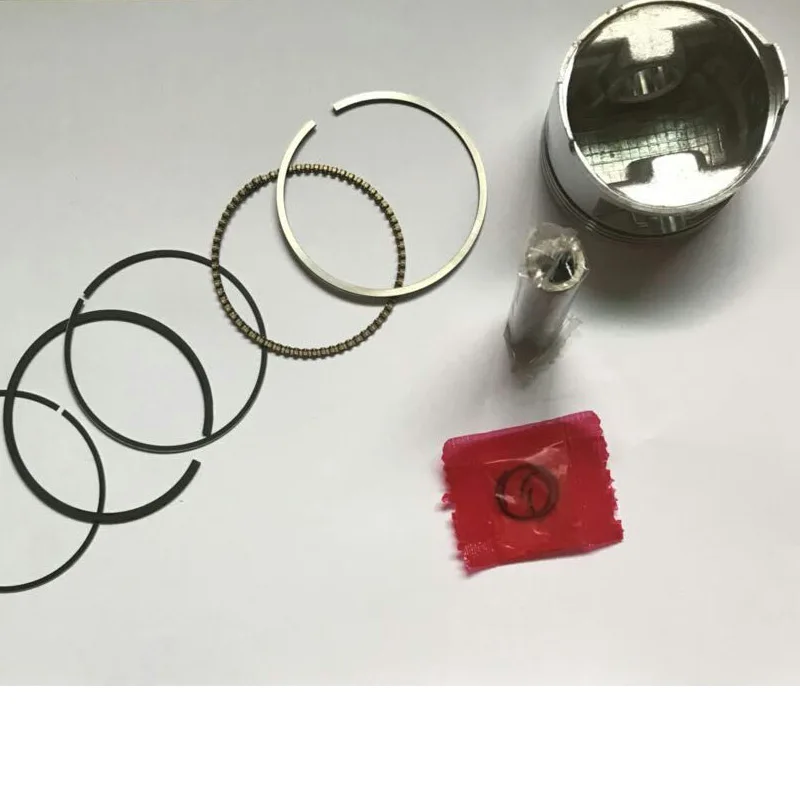 

GY6 180cc 61mm Piston Assy Kit Oil Control Rings Gudgeon Pin Clips Go Cart Mope Motorcycle Engine Parts Cylinder Piston Ring Kit