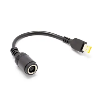 

DC audio Jack 7.9*5.4mm to Mini Rectangle 7.5*3mm Power adapter Convertor Cable 20cm For ThinkPad 10 Tablet