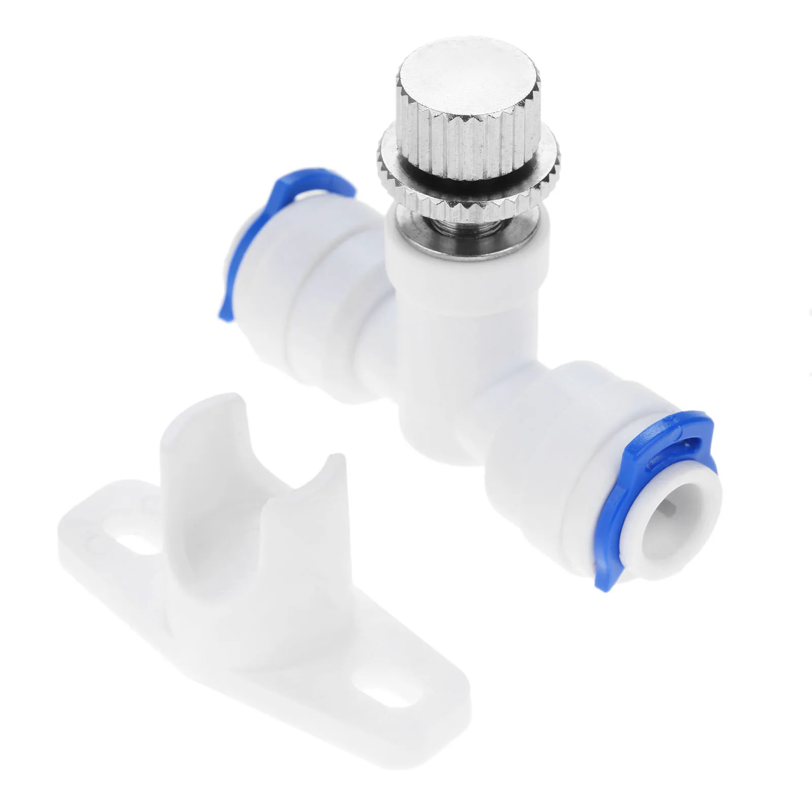 YINGJUN Valves 1Pc RO Water Flow Control Valve 1/4 Inch OD Regulator Control Valve Connector Fitting for Reverse Osmosis Water Systems YINGJUN Valves 1Pc RO Water Flow Control Valve 1/4 Inch OD Regulator Control Valve Connector Fitting for Reverse Osmosis Water Systems