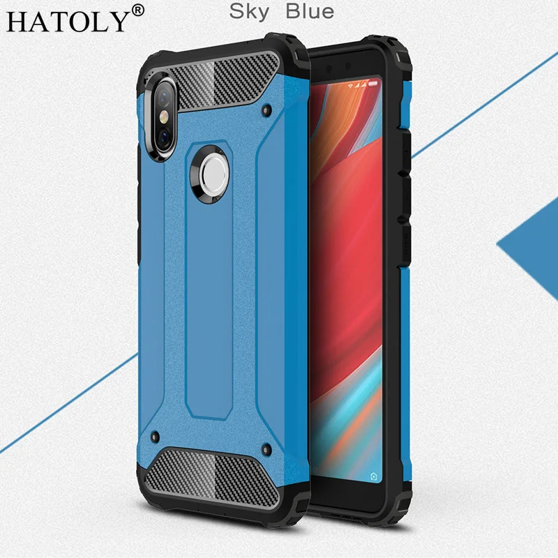 

HATOLY For Cover Xiaomi Redmi S2 Case Silicone Rubber Armor Hard Phone Case For Xiaomi Redmi S2 Cover For Xiaomi Redmi S2 Fundas
