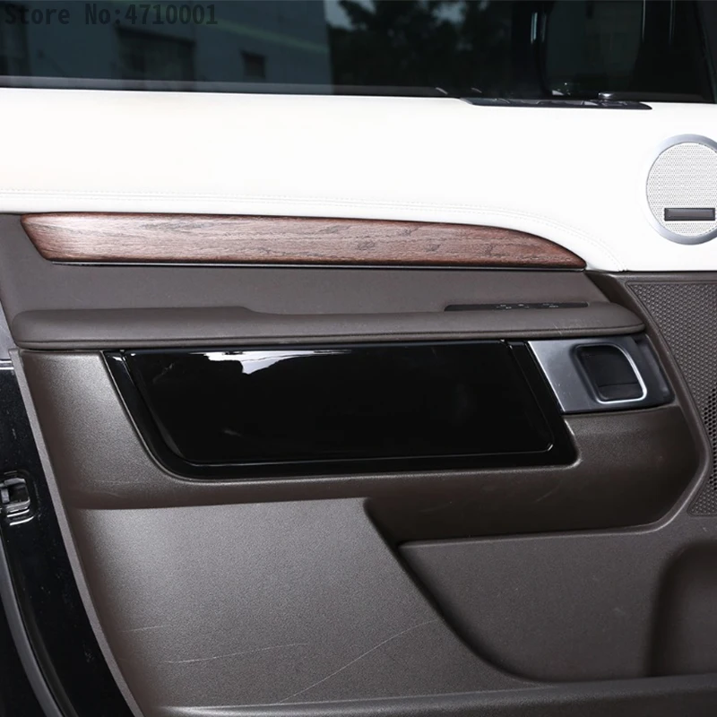 Для Land Rover Discovery 5 LR5 L462 АБС-пластик блеск для губ встроенный в дверь автомобиля декоративная панель накладка Запчасти для авто 4 шт