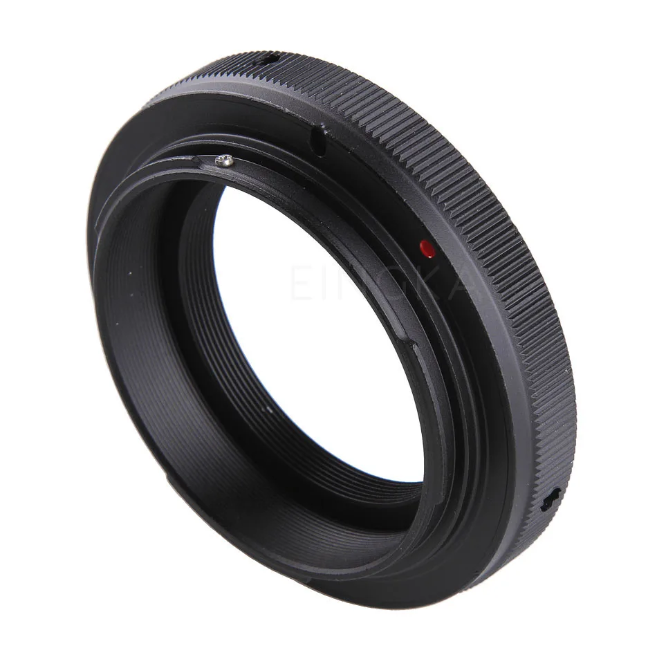 T2 Mount Aluminum Camera lens Adapter Ring For Canon EOS 5D 7D 50D 60D