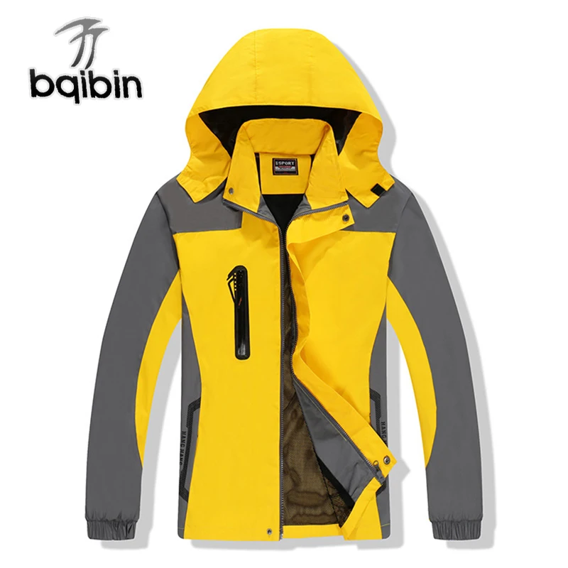 

Windbreaker Men Casual Spring Autumn Lightweight Jacket 2019 New Arrival Hooded Contrast Color Zipper Up Jackets Outwear Cheap
