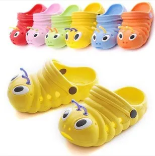 

Summer Baby Shoes Kids EVA Cartoon Caterpillars Sandals Breathable Garden Shoe Baby Boy Girl Beach Wear Slippers
