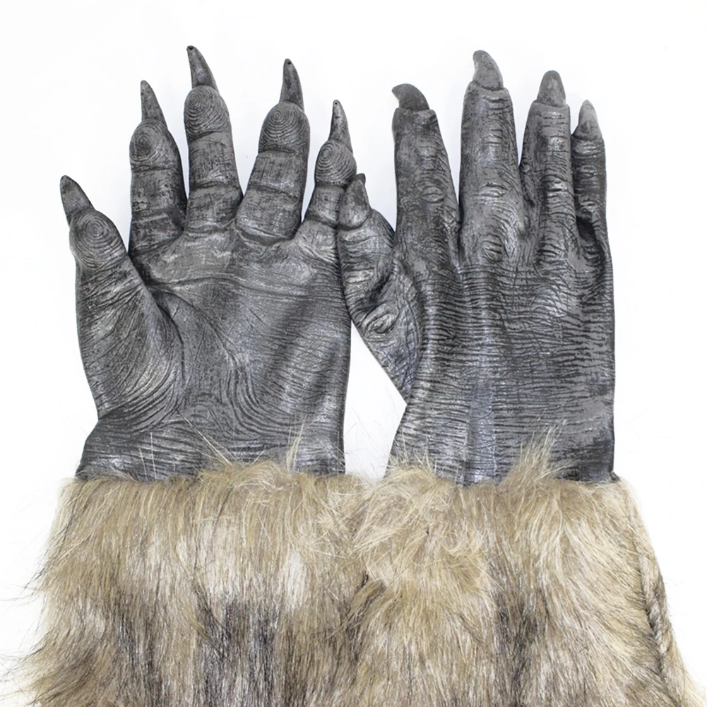 Buy Horror Latex Animal Wolf Claw Glove Dress Costumes
