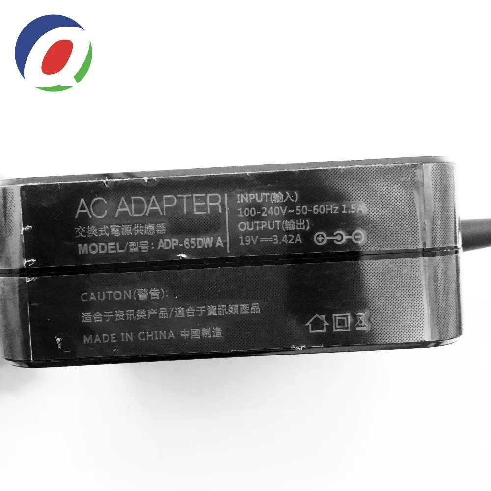 QINERN EU 19V 3.42A 65W 5.5*2.5mm AC Charger For ASUS Laptop adapter For ASUS X550C Tablet Battery Power Supply Portable Charge QINERN EU 19V 3.42A 65W 5.5*2.5mm AC Charger For ASUS Laptop adapter For ASUS X550C Tablet Battery Power Supply Portable Charge