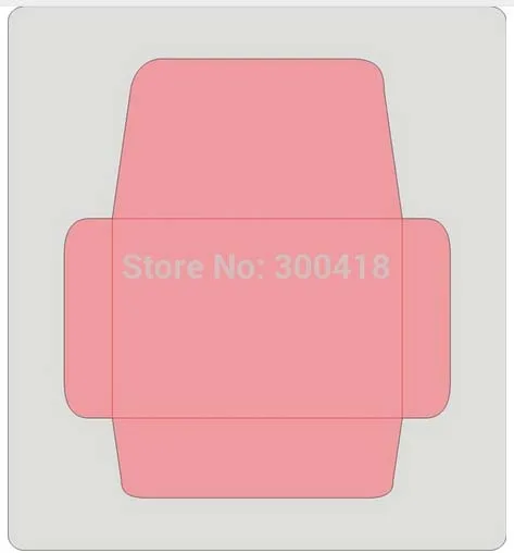 best price evenlope wooden steel rule die for scrapbooking die